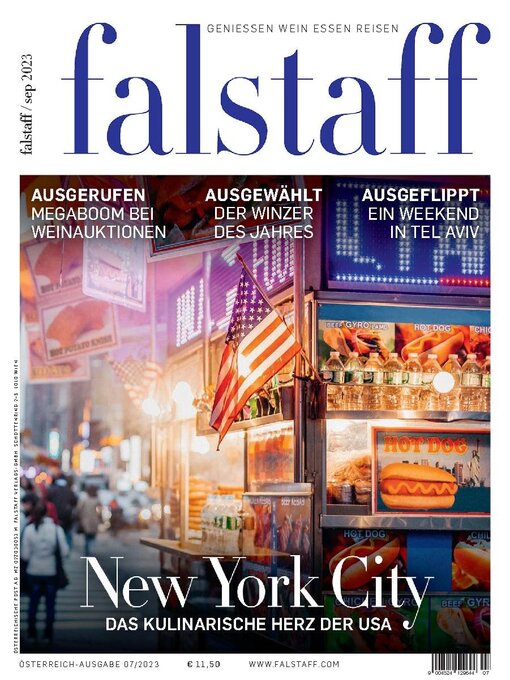 Title details for Falstaff Magazin Österreich by Falstaff Verlags GmbH - Available